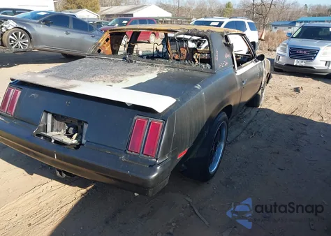 1979 Oldsmobile Cutlass Supreme из США, поврежденный, VIN 3R47A9M512769